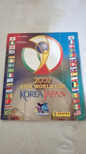 Álbum Copa do Mundo 2002 COMPLETO