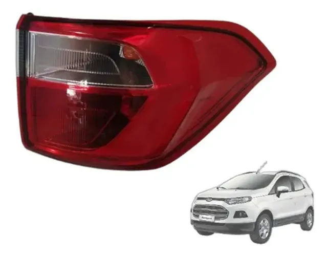 Lanterna Traseira Direita Ecosport 2013-17 Original Vermelho