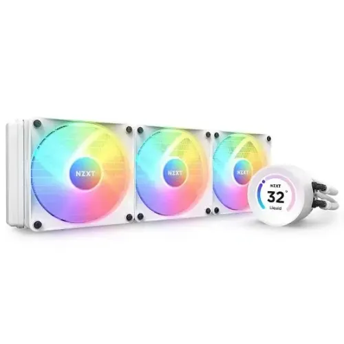 Water Cooler NZXT Kraken Elite LCD White RGB 360mm AIO
