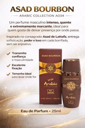 Perfume Asad Arabe Masculino
