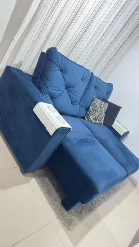 SOFÁ TOP SUPER CONFORTÁVEL RETRÁTIL E RECLINÁVEL ENTREGO GRÁTIS 