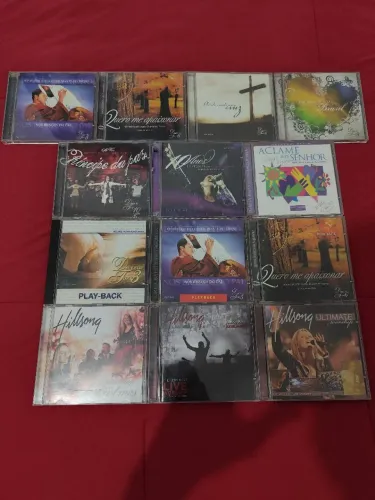 13 CDs Gospel - Diante do Trono Playback/ Diante do Trono/ Aclame ao Senhor/ Hillsong