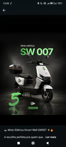 Diversas motos electrónico nova so colsultar temos desde 2800.00