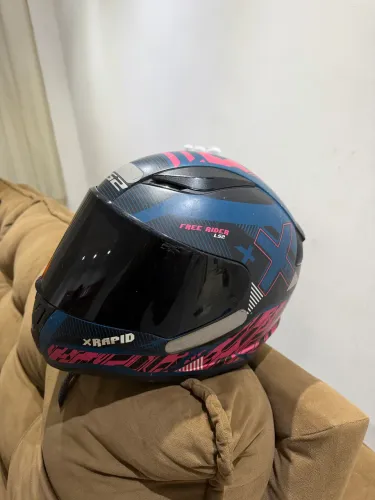 CAPACETE LS2 ORIGINAL T48 FUME DE FÁBRICA POUCO USADO! 