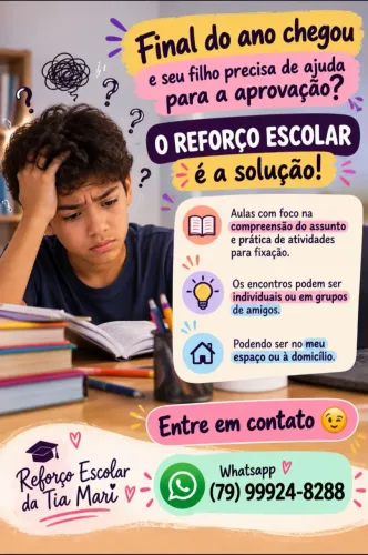 Final do ano chegou e seu filho precisa de ajuda para a aprovação?