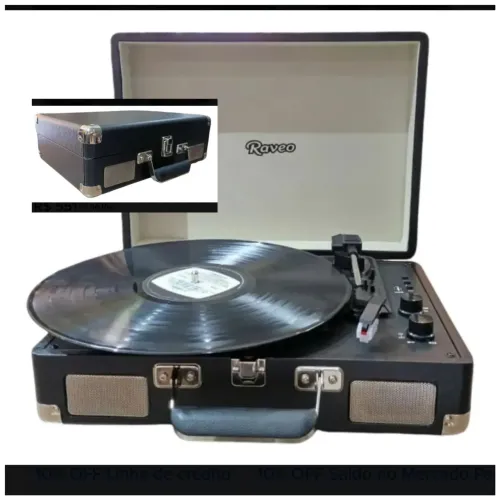 Toca discos Retrô