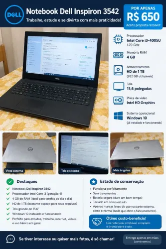 Notebook Dell