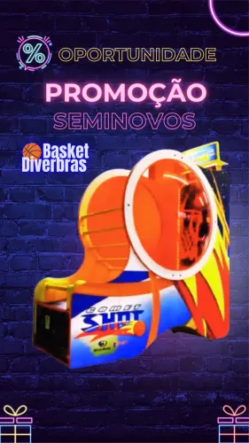 Basquete eletrônico Diverbras Seminovo