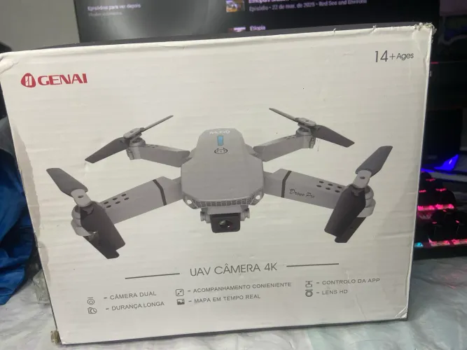 Drone Genai UAV câmera 4K