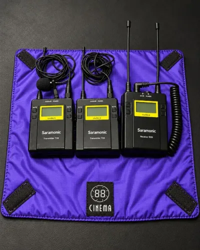 Lapela Sem Fio Saramonic UwMic9 KIT2 - 2 Microfones UHF