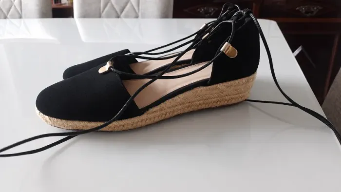 Sandália Plataforma Espadrille Arezzo