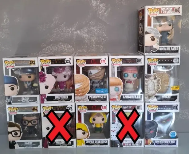 FUNKOS AVULSOS - DIVERSAS FRANQUIAS
