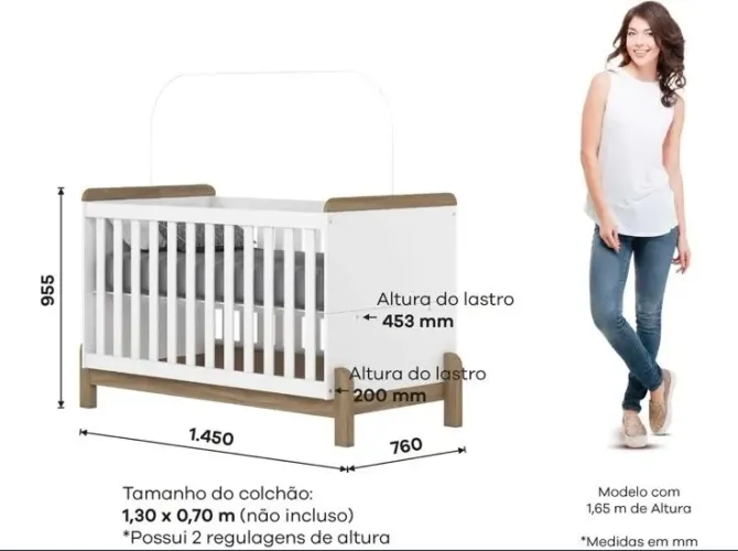 Berço/cama - novo