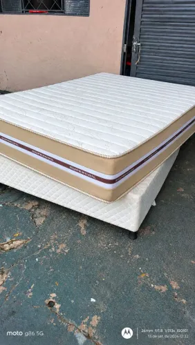 CAMA BOX, MUITO BOA CONFORTÁVEL, 480,00 ENTREGAMOS 