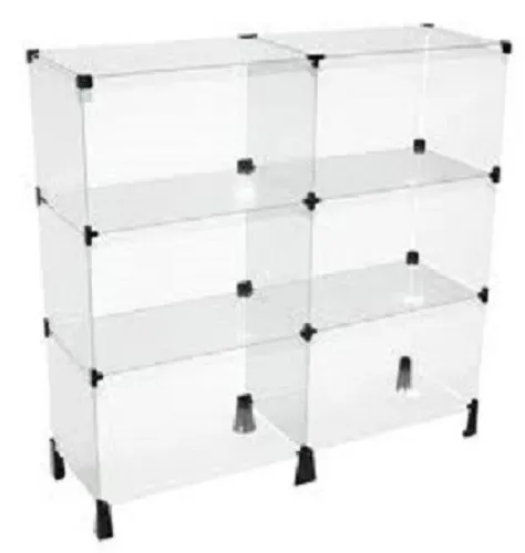 Balcão vitrine de vidro - Novo