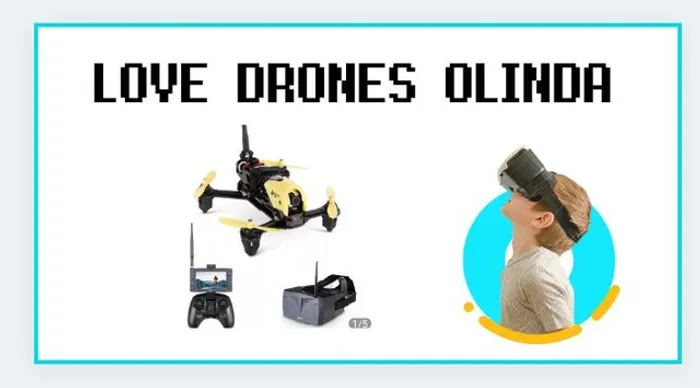 Dia das  Crianças - Drone Hubsan h122d + FPV