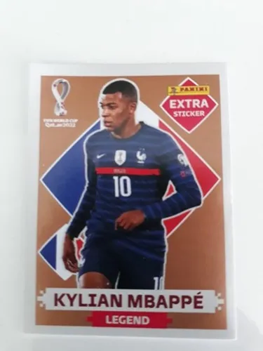 Figurrinha mbappé legend bronze