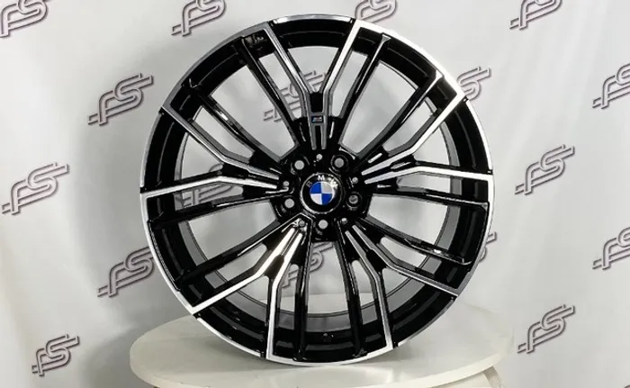 Rodas Bmw G20 Preto Diamantado 5x112 - 20x8 e 20x9