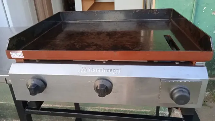 Chapa de assar carne marca de profissionais   valor= 870.00