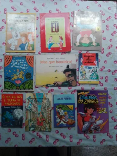 Livros infantis e de HQs - Diversos títulos
