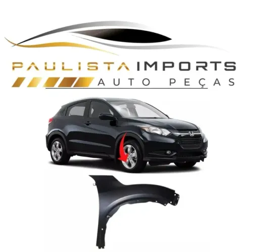 Paralama Honda Hrv 2016 2017 2018 2019 2020 2021 ( Novo )