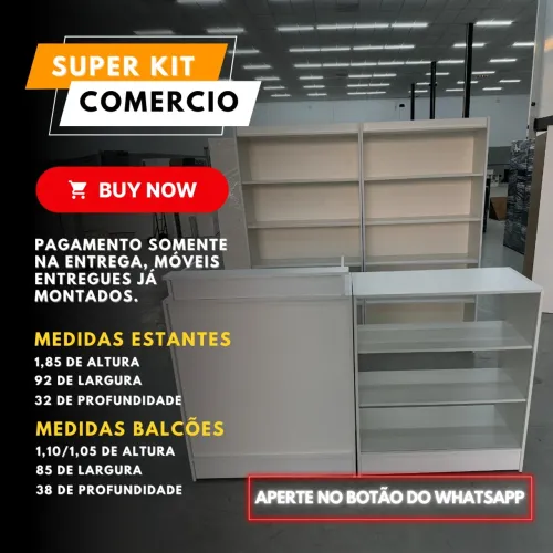 Kit loja ou Adega MDF