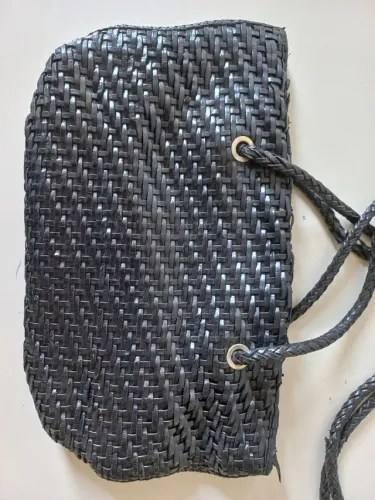 Bolsa couro tresse 