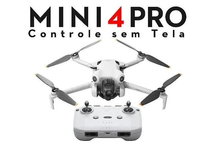 Drone dji mini 4 pro sem tela