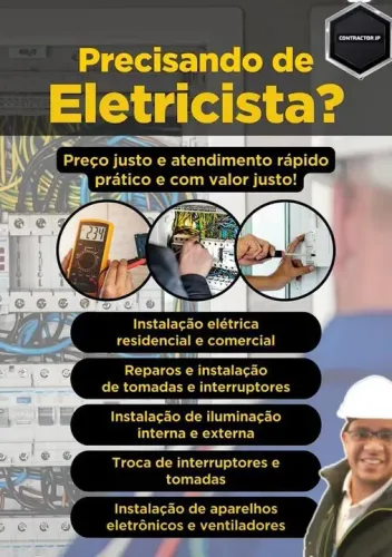 Eletricista - Preço justo e atendimento rápido!