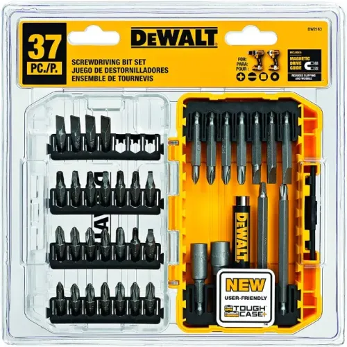Jogo de Bits com Estojo 37 Peças Dewalt DW2163