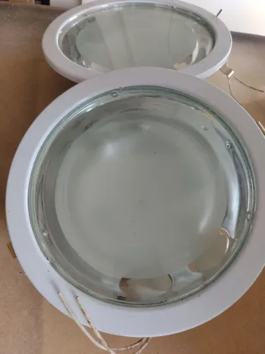 Luminaria embutir 23cm