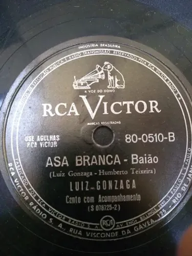 Discos Luiz Gonzaga 78 RPM - Asa Branca, etc ...