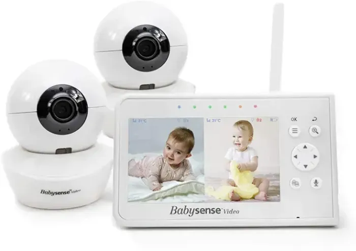 Babysense Video Babá Eletronica com duas câmeras de Vídeo