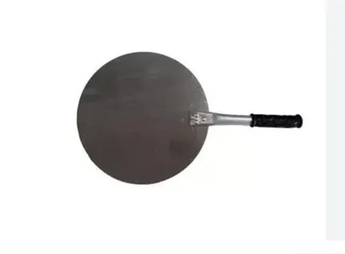 Pá Para Pizza Em Alumínio 35Cm Com Cabo Curto