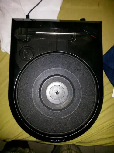 Toca Discos E Conversor De Vinil Para Digital Da Novy
