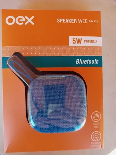 Caixinha de som bluetooth