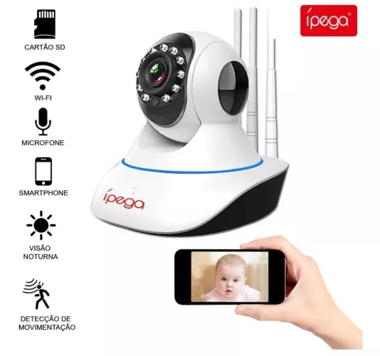 Câmera de segurança ip wi-fi (Promoção)