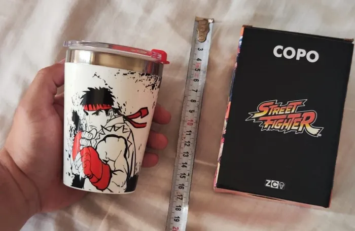 Copo Térmico Street Fighter - Ryu