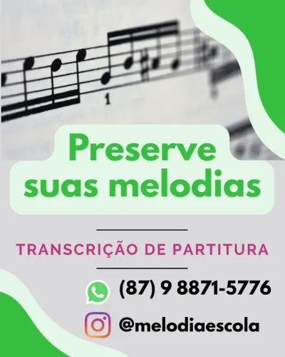 Transcrição de Partitura