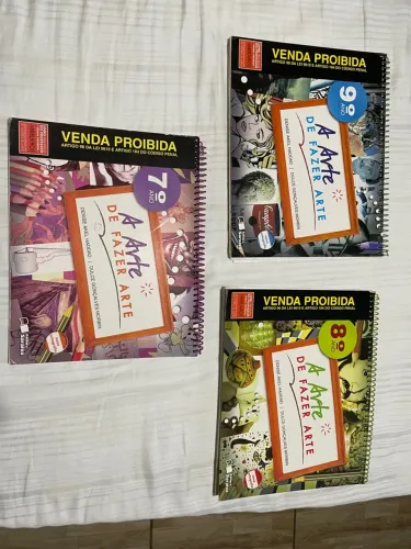 Livros didáticos de Arte do ensino fundamental