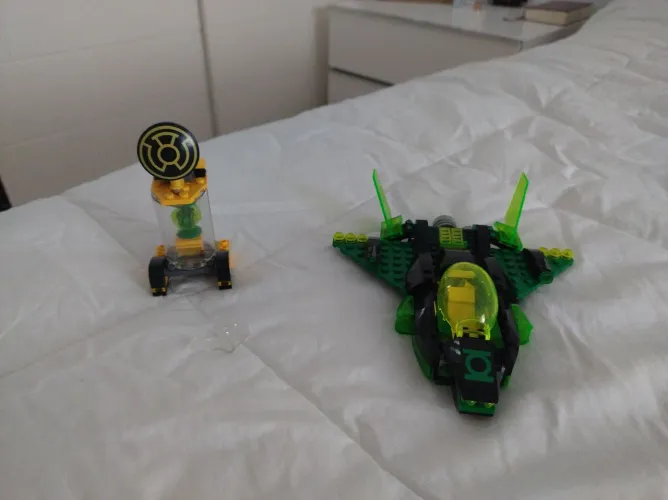 Conjunto lego lanterna verde