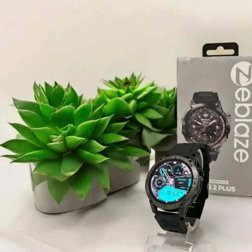 Smartwatch Zeblaze Stratos 2 Plus Preto Amoled GPS Integrado 