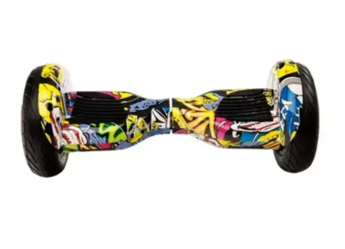 Hoverboard com Design Graffiti. Com cadeirinha kart