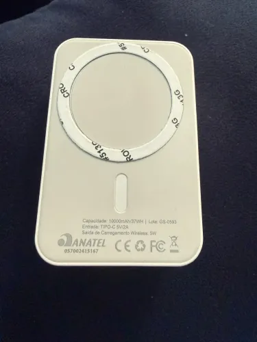 Carregador Portátil Wireless 10.000 mAh Gshield