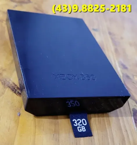 HD Disco de Armazenamento Xbox 360 Original 320GB