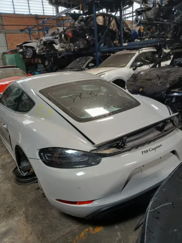 Sucata Porsche 718 Cayman 2023 2024
