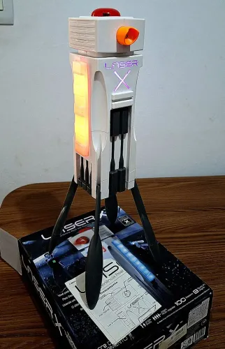 Torre Laser X - Jogo de Tiro Laser Interativo