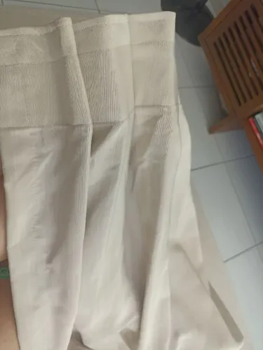 Cortinas para trilho suíço Bege- Linho