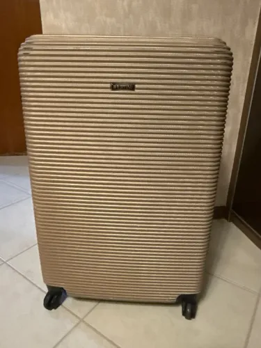 Mala SESTINI Dourada - Tamanho G