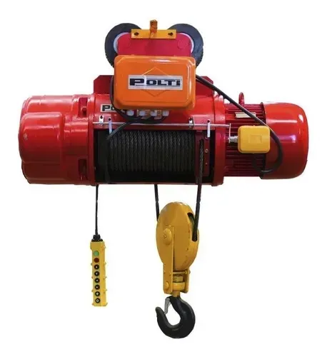 Talha Guincho elétrico Polti Monovia 2T Trolley 380v